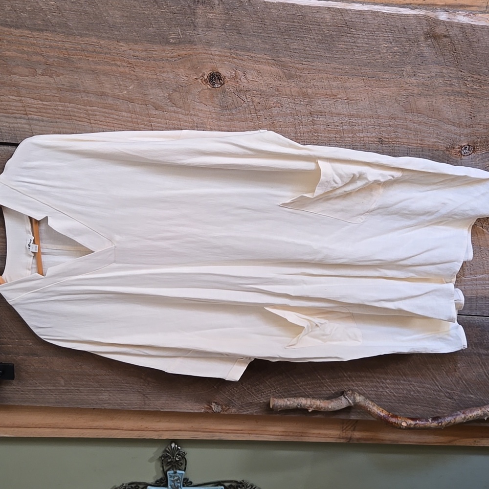Womens Ice Bird  Cream Shirt dress